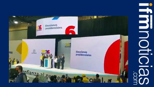 “Se cierran las elecciones”, aseguró el registrador Hernán Penagos, quien destacó la transparencia de las elecciones presidenciales en Colombia.