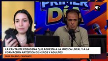 La cantante posadeña que apuesta a la música local y a la formación artística