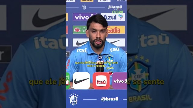 Paquetá elogia colegas da Seleção e exalta atuação de Vini Jr. #shorts