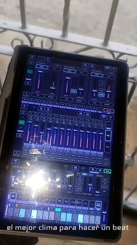 el mejor clima para hacer un beat ❤️🎚️🔥 #BeatMaker #typebeat #dj #MPC #produccionmusical