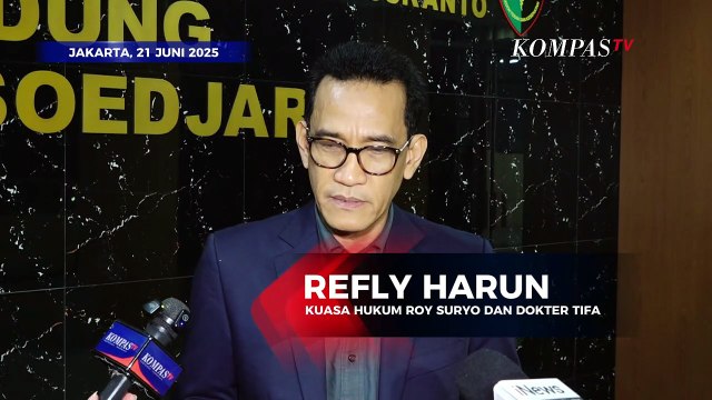 Refly Harun Ungkap Kondisi Kesehatan Roy Suryo dan Dokter Tifa Jelang Dilimpahkan ke Kejaksaan