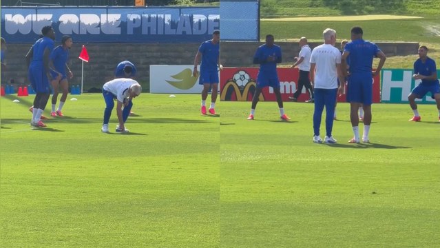 Un líder es un líder: Deschamps hasta le consultó el estado del césped a Mbappé