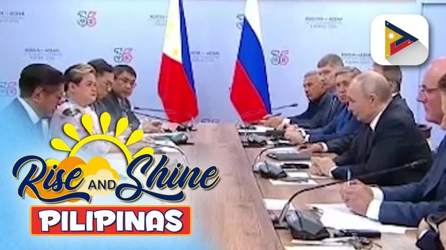 Russia, nakikita ng Pilipinas bilang isa sa mahalagang partner sa pagdevelop ng sariling nuclear energy ayon kay Pres. Marcos Jr. | ulat ni Gab Villegas