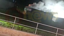 Casa de fogos de artifício pega fogo em Camaçari