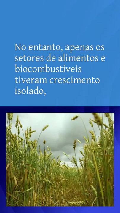 Vídeo - Agroindústria registra crescimento de 1,8% em abril no país