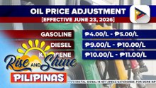 Malakihang rollback sa presyo ng mga produktong petrolyo, epektibo na bukas