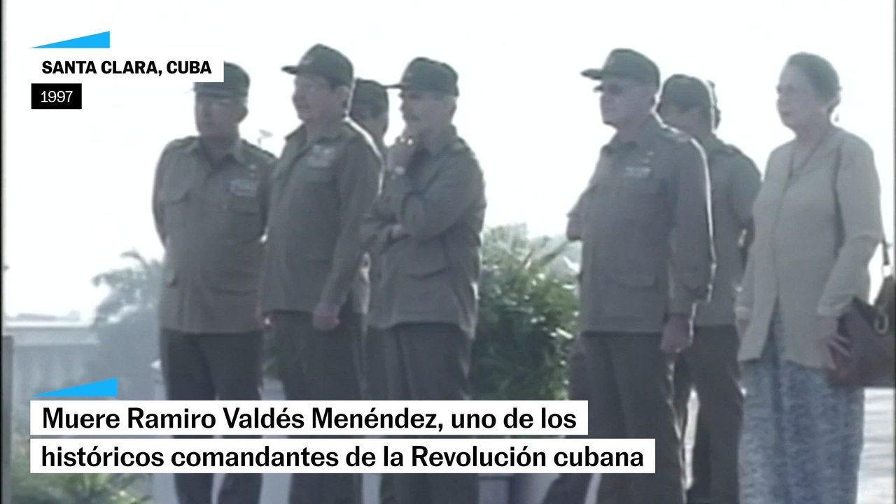 Muere Ramiro Valdés, uno de los comandantes de la Revolución cubana