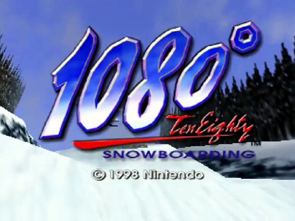 1080° Snowboarding - N64