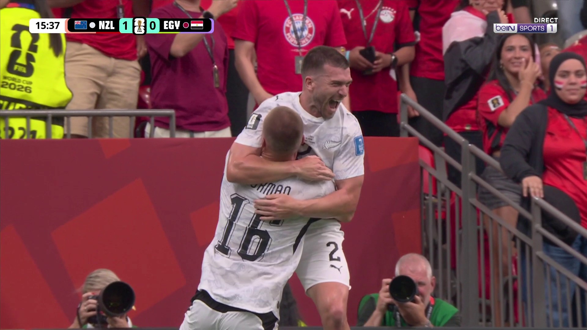 Coupe du monde 2026 : Finn Surman ouvre le score pour la Nouvelle-Zélande sur un superbe corner de Tim Payne