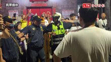 玄濟宮21日深夜遭踢館！ 「尬電」穿濟公袍迎戰