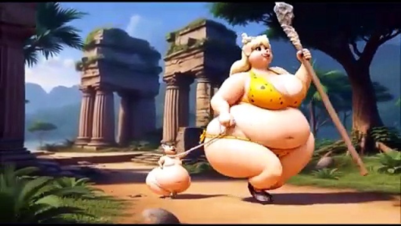 Dec 17, 2025 Big Amazon Piggy Girl In The Mood  ai generated