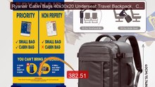 Ryanair Cabin Bags 40x30x20 Underseat Travel Backpack,  Cabin Fly ... -- Best Deal 2026 | Shop Now!