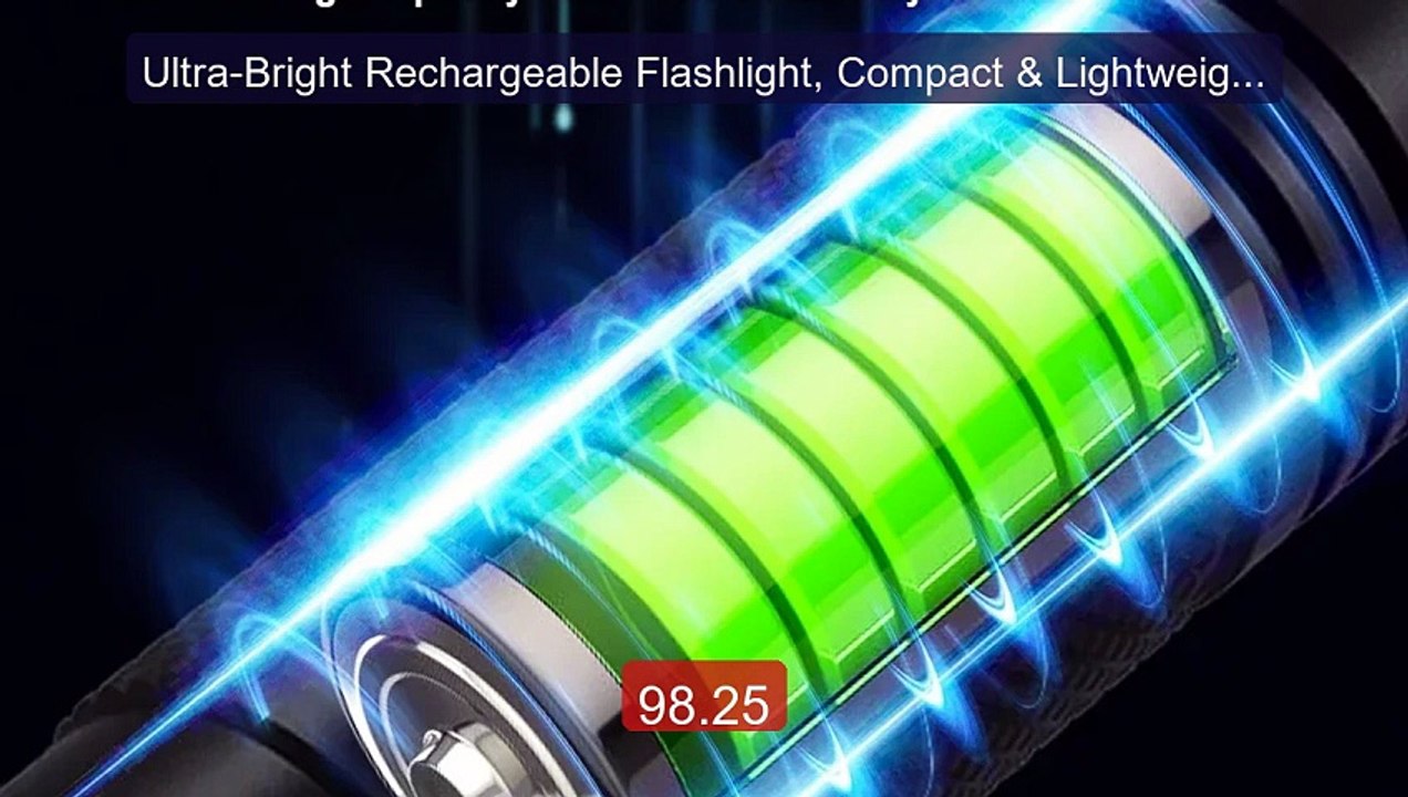Ultra-Bright Rechargeable Flashlight, Compact & Lightweight Torch f... -- Top Rated 2026 | Buy Now!