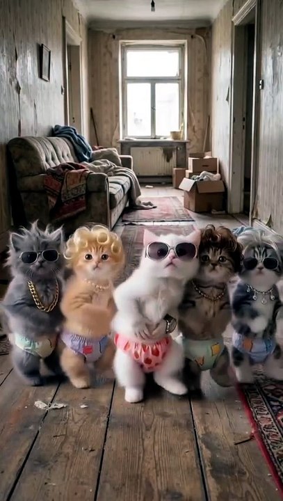 Amazing Viral Short Video | Trending Entertainment Clip | Echo Entertainment #cats #dance - cilekli