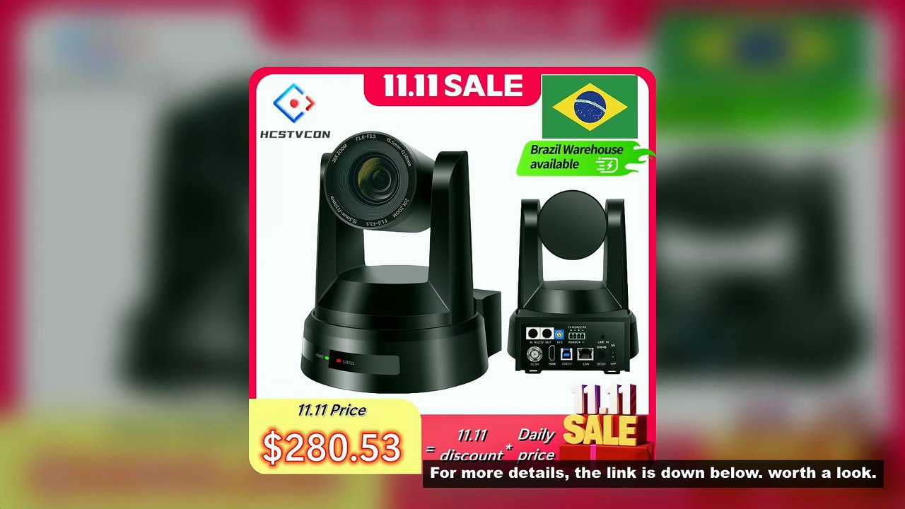 1080P/4K Conference PTZ Camera AI Tracking 60fps 20X Optical Zoom NDI POE HDMI SDI LAN USB3.0 for Ch