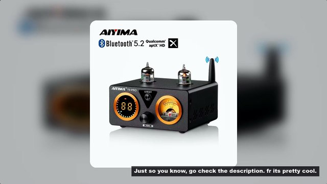 AIYIMA T9 PRO APTX HD Bluetooth Amplifier Audio 100Wx2 HiFi Stereo Power Amplificador USB DAC COAX O