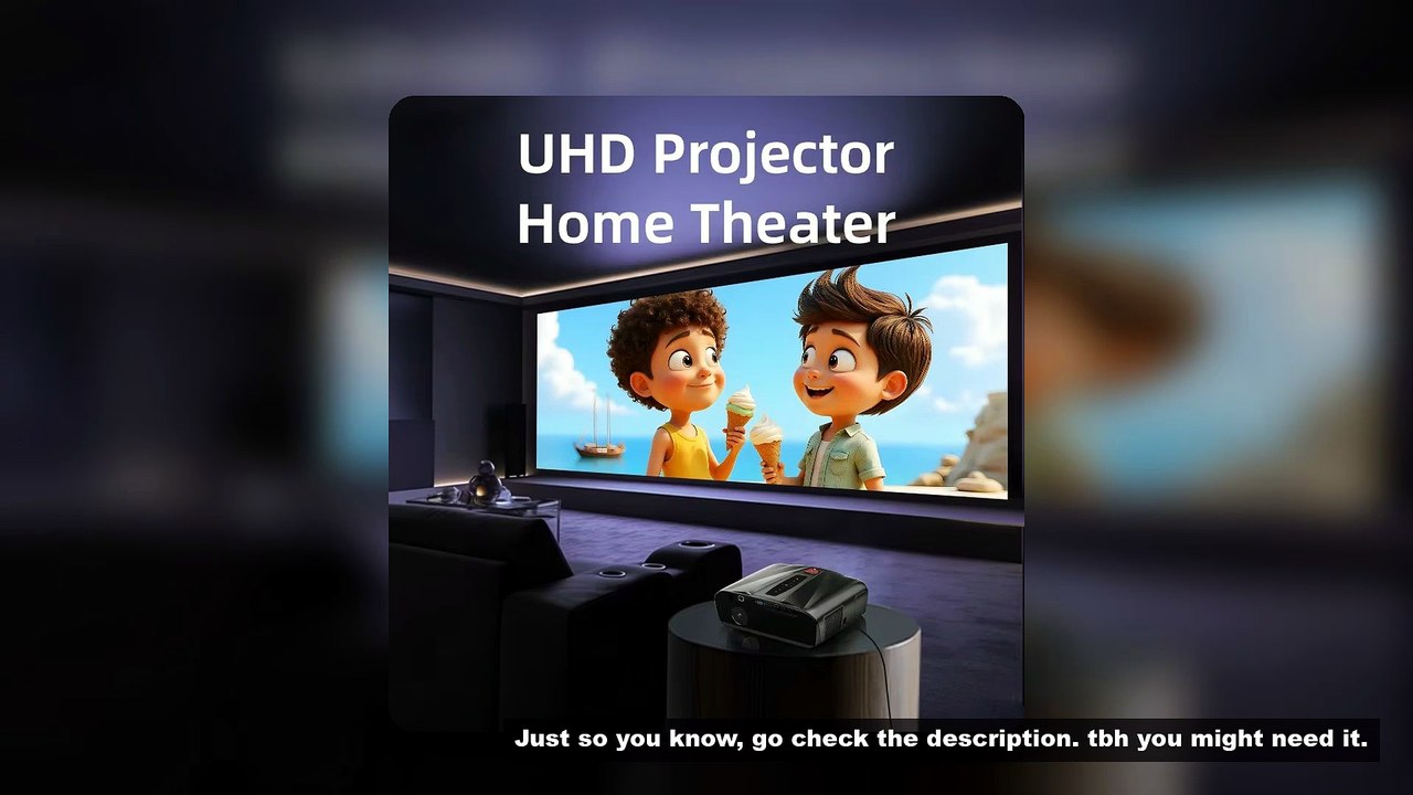 projector Portable 4K UHD HDR10 Home cinema Movie Android Auto Focus certified Gaming Outdoor MEMC D