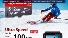 100% Original V30 U3 Micro SD Card 32GB 64GB 512GB 256GB 4K Hi... -- Best Buy 2026 | Great Quality!