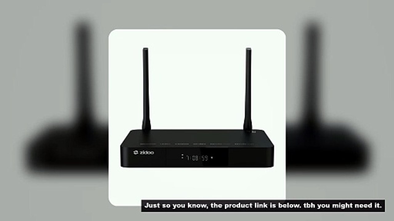 zidoo Z9X 8K- 8K HDR Media Player,  Android 11 OS, Amlogic S928X-K  Processor 6G+64G, VPU Video Engi