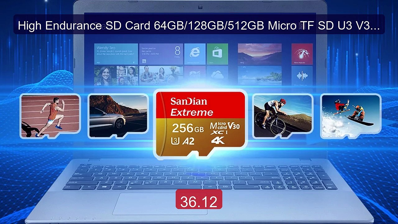 High Endurance SD Card 64GB/128GB/512GB Micro TF SD U3 V30 fo... -- Amazing Value 2026 | Must Have!