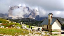 Tre Cime di Lavaredo Dolomites Hiking Views 4K 60fps