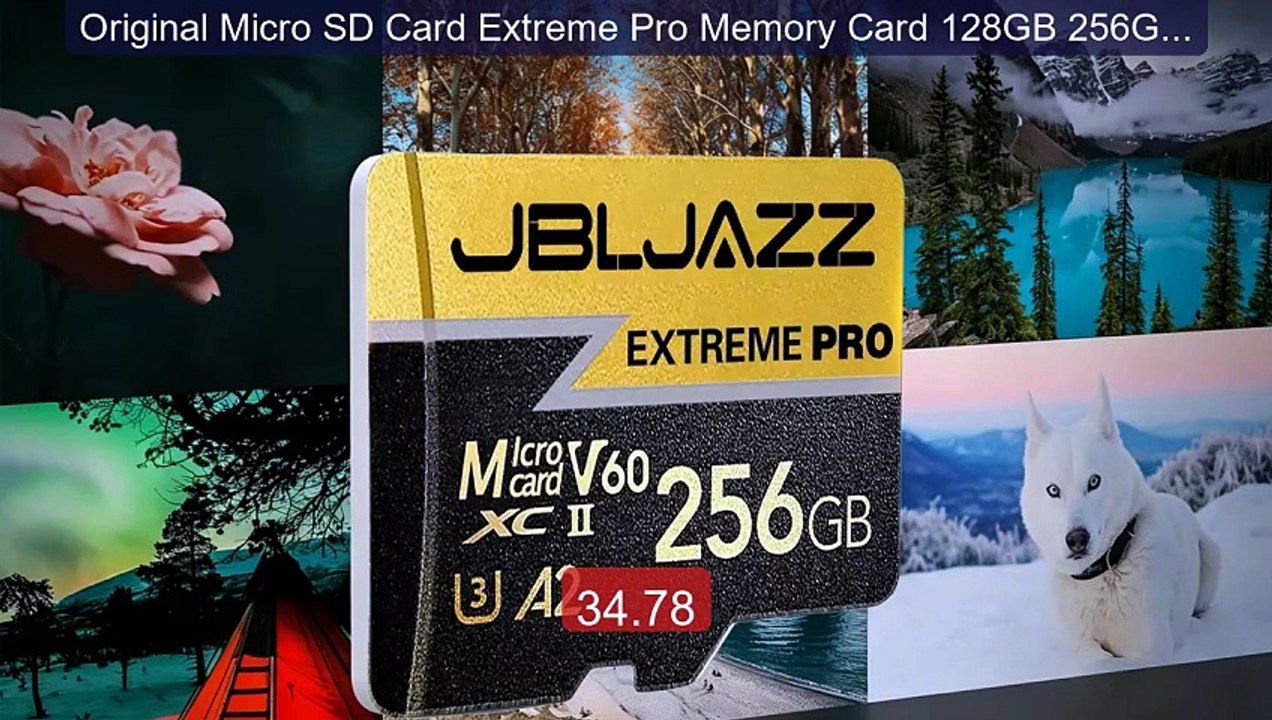 Original Micro SD Card Extreme Pro Memory Card 128GB 256GB ... -- Top Pick 2026 | Unbeatable Price!