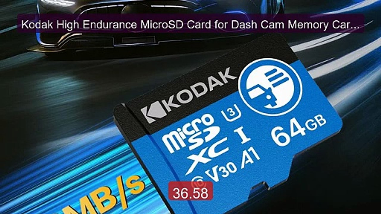 Kodak High Endurance MicroSD Card for Dash Cam Memory Card ... -- Top Pick 2026 | Unbeatable Price!