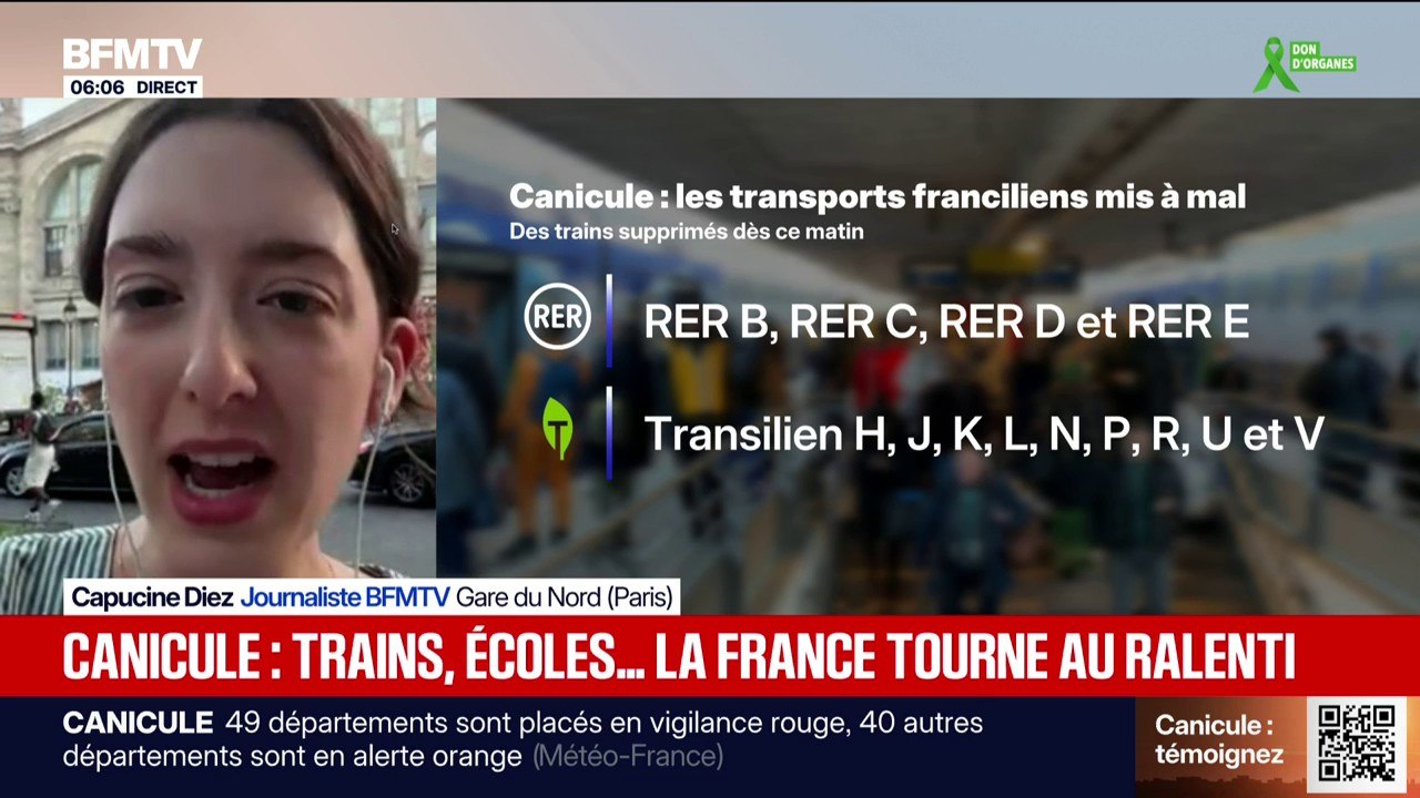 La SNCF appelle les personnes "vulnérables" à éviter le train