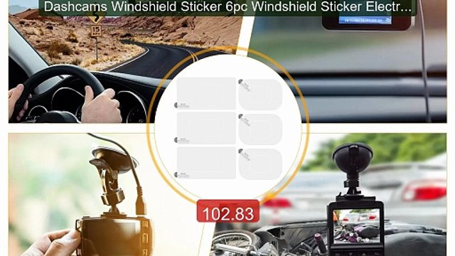 Dashcams Windshield Sticker 6pc Windshield Sticker Electrostat... Hot Deal 2026 | Limited Offer!