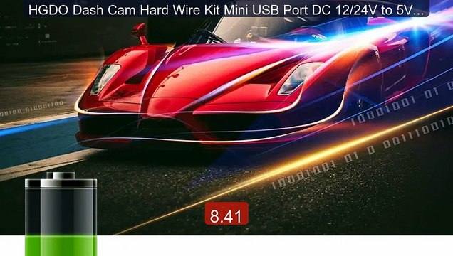 HGDO Dash Cam Hard Wire Kit Mini USB Port DC 12/24V to 5V C... Top Pick 2026 | Unbeatable Price!