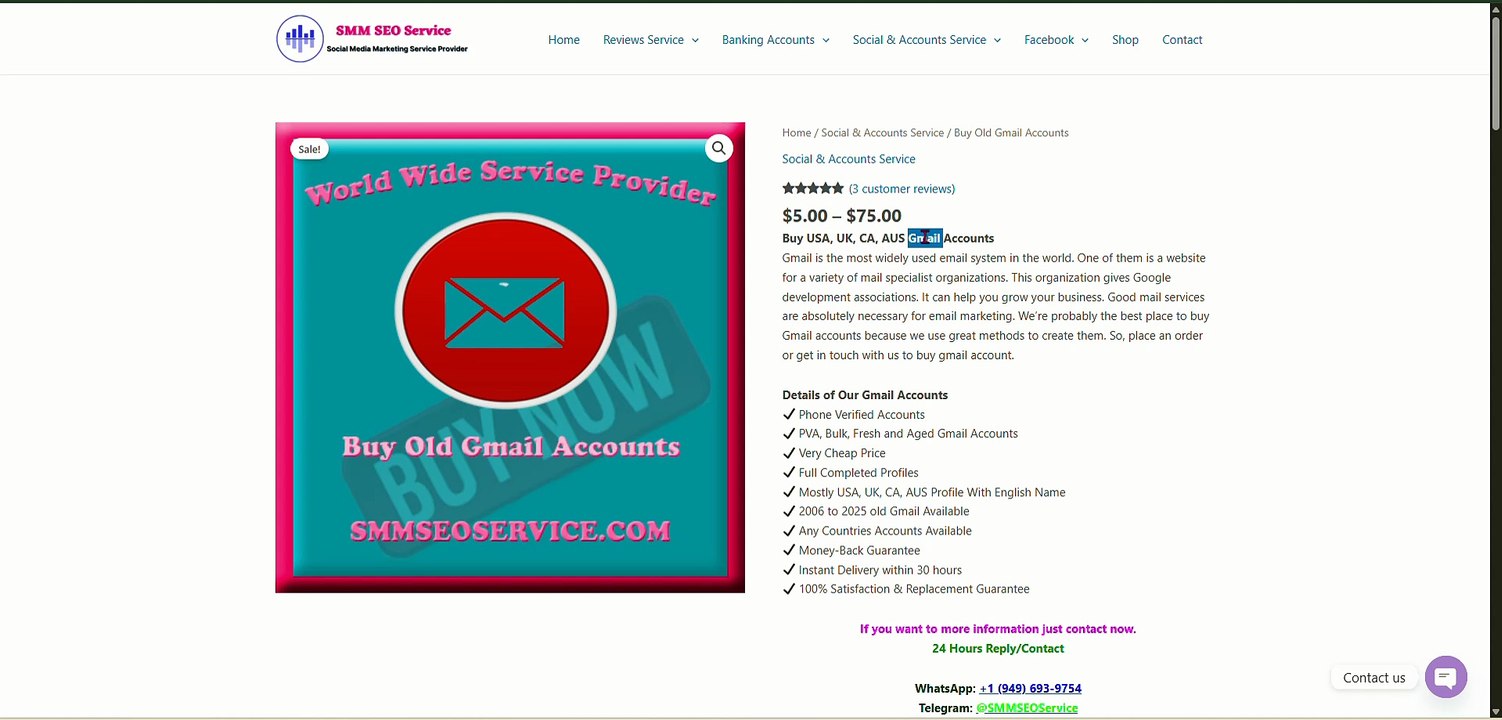 17 Best Places to Buy Old Gmail Accounts (PVA & Ag