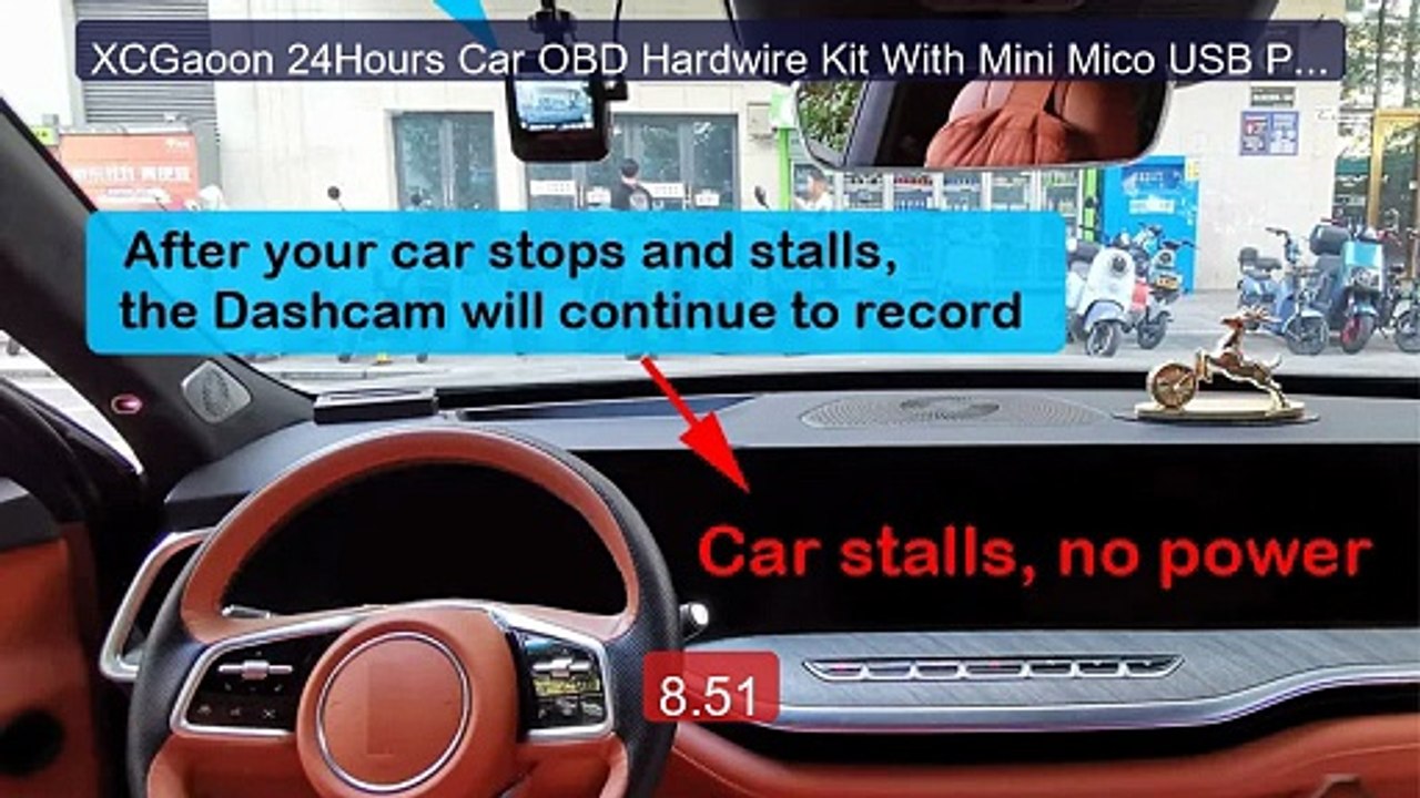 XCGaoon 24Hours Car OBD Hardwire Kit With Mini Mico USB Por... -- Top Pick 2026 | Unbeatable Price!