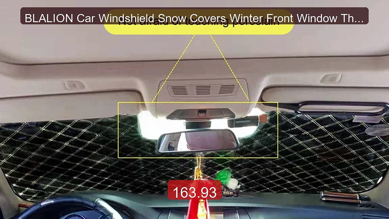 BLALION Car Windshield Snow Covers Winter Front Window Thicke... -- Amazing Value 2026 | Must Have!