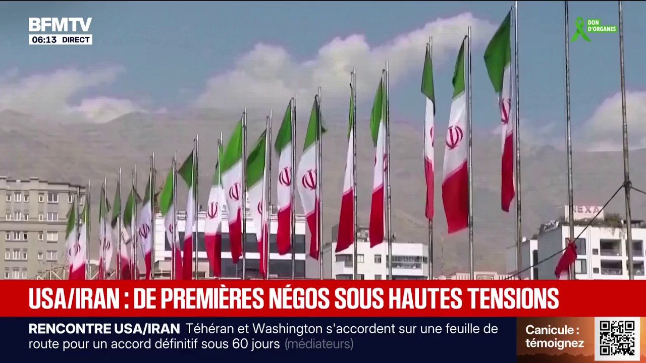 Message "insultant" de Donald Trump, Téhéran suspend les discussions.... Les premières négociations entre l'Iran et les États-Unis se sont achevées dans un contexte de tension