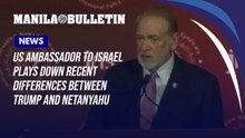 US-Botschafter in Israel spielt die jüngsten Unterschiede zwischen Trump und Netanjahu herunter | Ganzer Film Deutsch