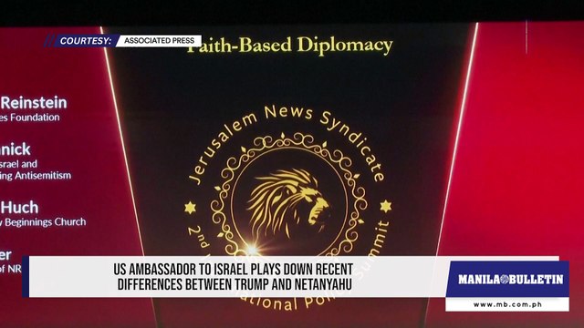 L'ambasciatore degli Stati Uniti in Israele riduce le recenti differenze tra Trump e Netanyahu | Film Completo in Italiano
