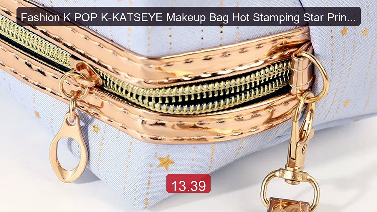 Fashion K POP K-KATSEYE Makeup Bag Hot Stamping Star Printed Woman'... -- Top Rated 2026 | Buy Now!