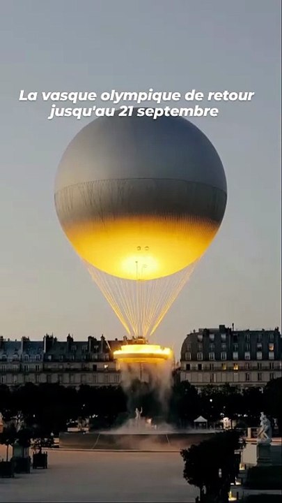 La vasque olympique de retour à Paris pendant tout l'été 2026