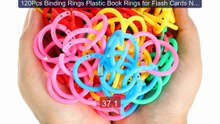 120Pcs Binding Rings Plastic Book Rings for Flash Cards Notebo... -- Best Buy 2026 | Great Quality!