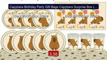 Capybara Birthday Party Gift Bags Capybara Surprise Box Loot G... -- Best Buy 2026 | Great Quality!