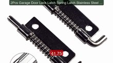 2Pcs Garage Door Lock Latch Spring Latch Stainless Steel Sp... -- Top Pick 2026 | Unbeatable Price!