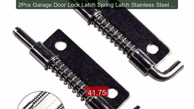 2Pcs Garage Door Lock Latch Spring Latch Stainless Steel Sp... Top Pick 2026 | Unbeatable Price!