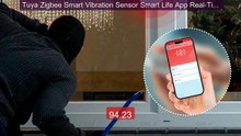 Tuya Zigbee Smart Vibration Sensor Smart Life App Real-Time Mo... -- Best Buy 2026 | Great Quality!