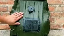 Bolsa de Agua Plegable con Grifo | Ducha Portátil para Camping y Emergencias