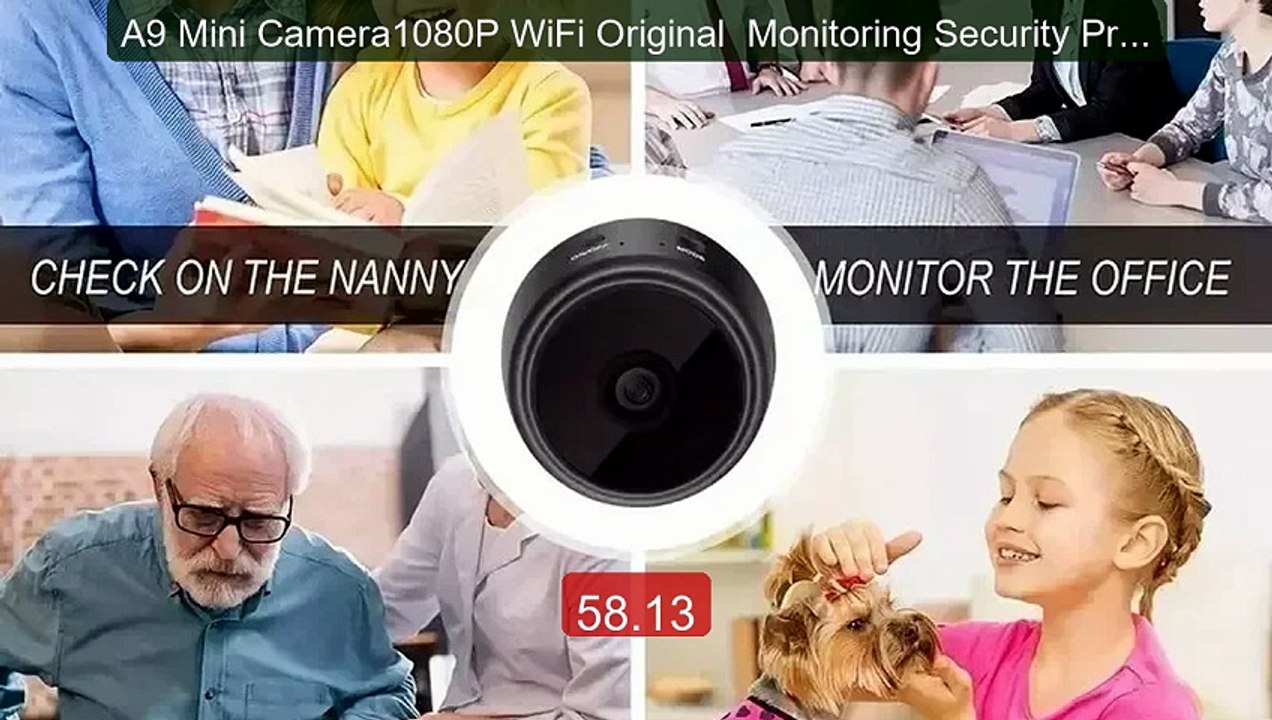 A9 Mini Camera1080P WiFi Original  Monitoring Security Protec... -- Amazing Value 2026 | Must Have!