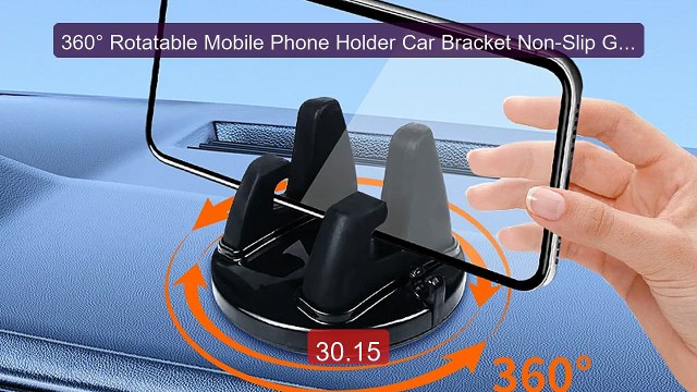360° Rotatable Mobile Phone Holder Car Bracket Non-Slip GPS... Top Pick 2026 | Unbeatable Price!