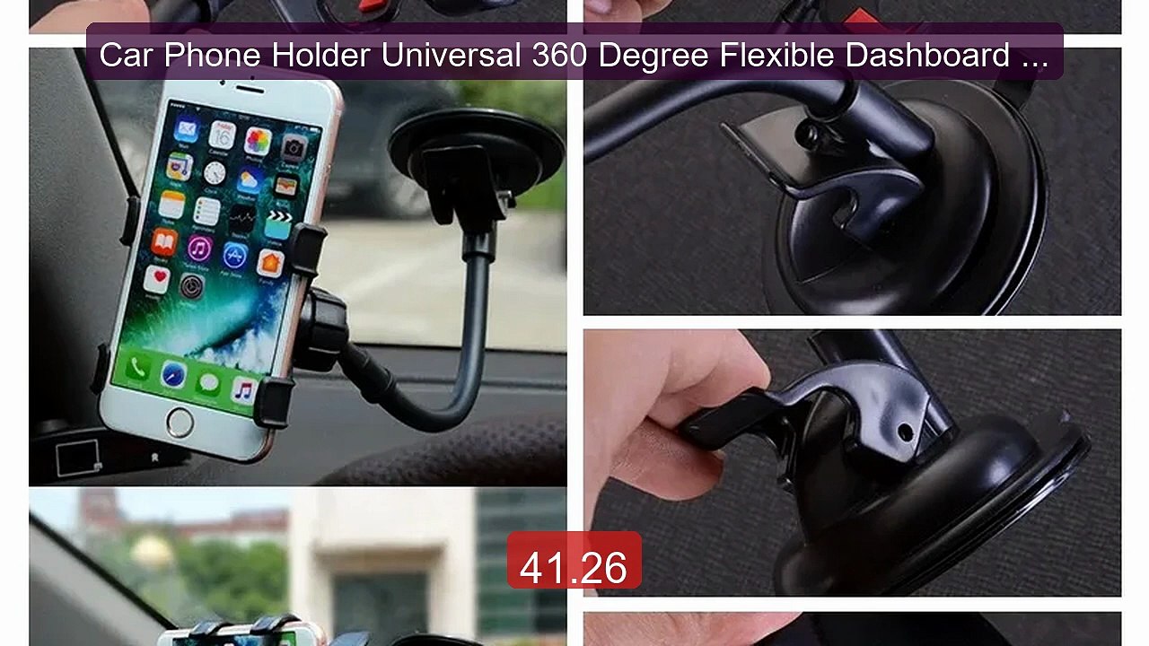 Car Phone Holder Universal 360 Degree Flexible Dashboard Wind... -- Amazing Value 2026 | Must Have!