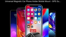 Universal Magnetic Car Phone Holder Mobile Mount - GPS Suppor... -- Amazing Value 2026 | Must Have!