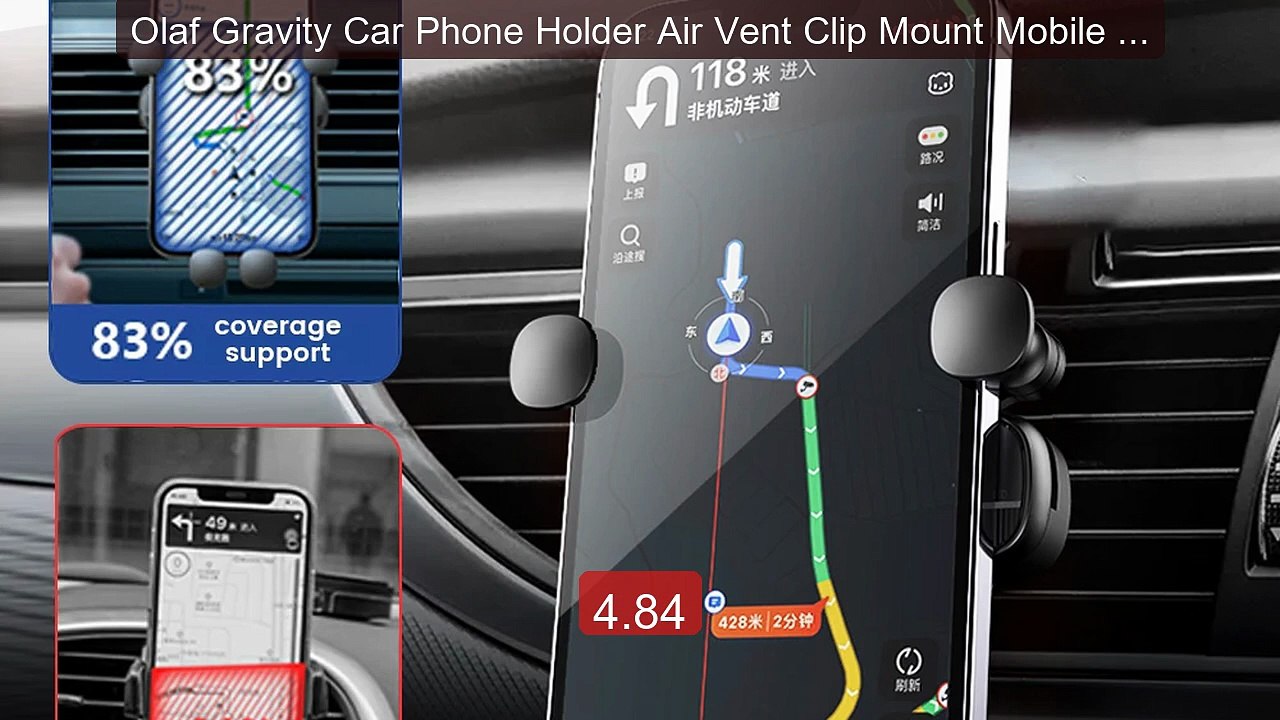Olaf Gravity Car Phone Holder Air Vent Clip Mount Mobile Ce... -- Top Pick 2026 | Unbeatable Price!