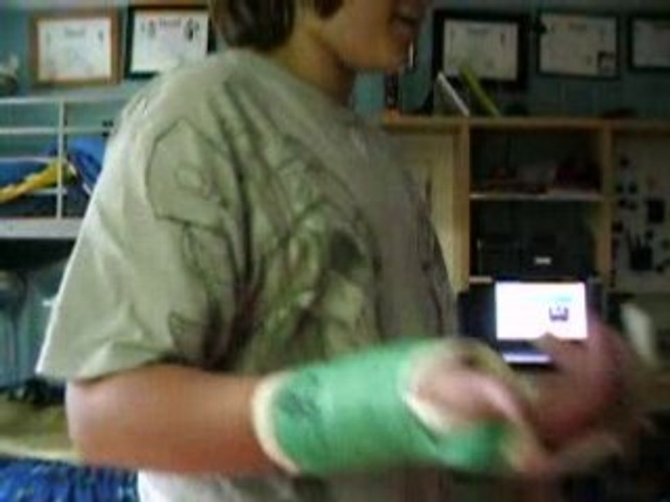 first shot of the video with mycast